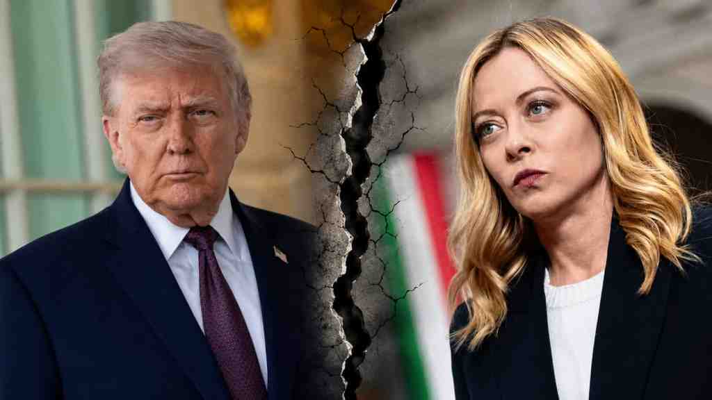 Donald Trump e Giorgia Meloni