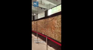 Cina, un’opera d’arte in rame lunga 32 metri entra nel Guinness dei primati