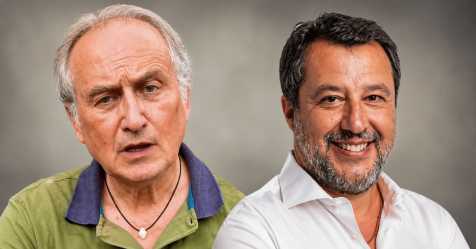 Mario Roggero e Matteo Salvini