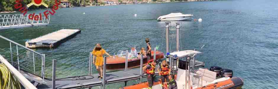 Si tuffa per salvare il figlio nel lago di Como: disperso un turista