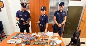 Nove chili di droga nascosta nel freezer, arrestato un uomo di 35 anni