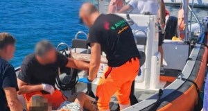 Favignana, donna ferita a bordo di un natante a Cala Rotonda