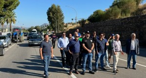 Caro carburante, agricoltori bloccano la statale Palermo Agrigento
