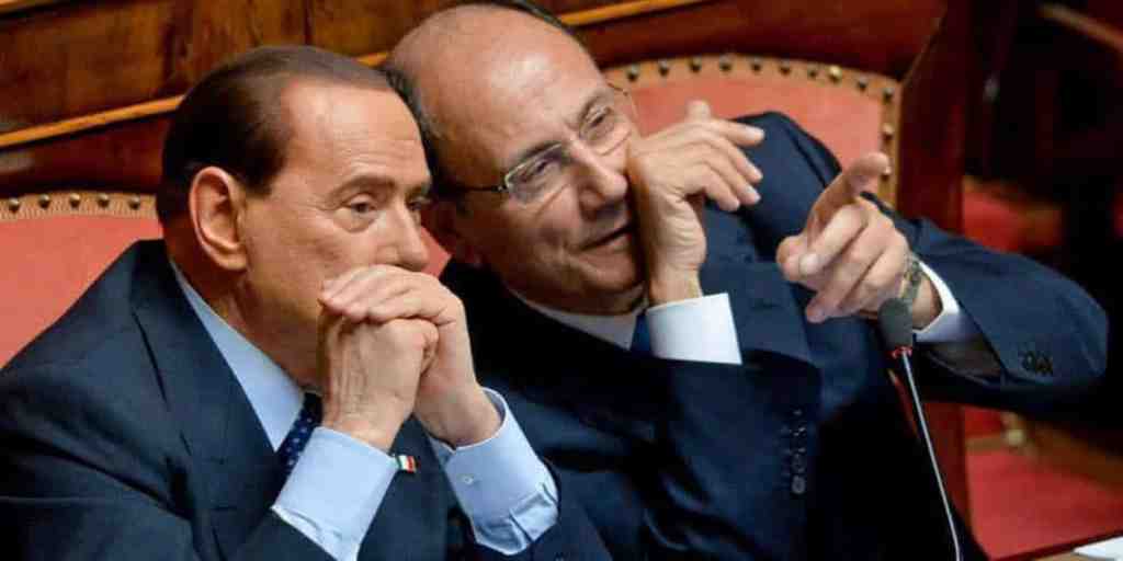 Silvio Berlusconi e Renato Schifani