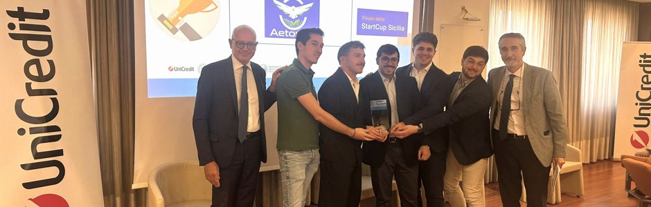 Droni contro le malattie degli alberi, il progetto Aetos Ai trionfa alla Start Cup 2026