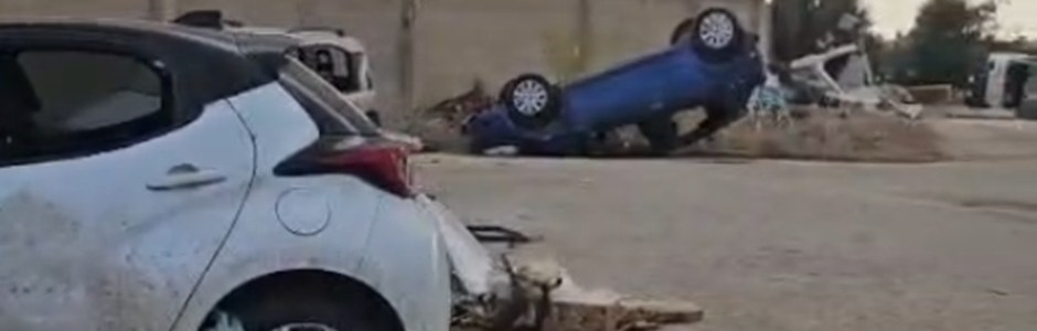 Tromba d’aria, morto all’ospedale Civico l’uomo rimasto ferito