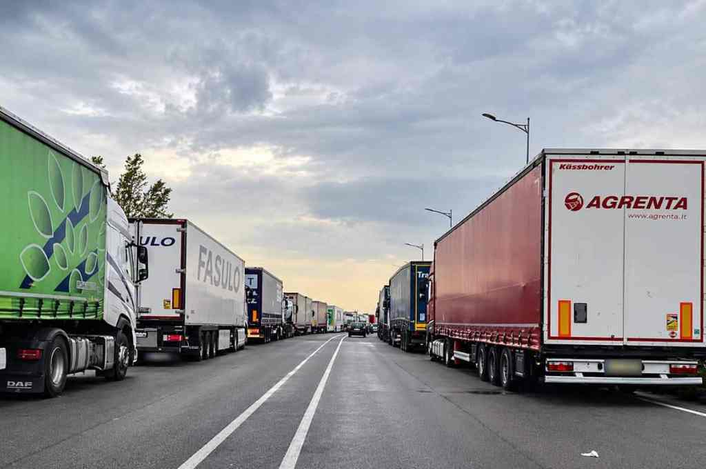 Blocco dei tir