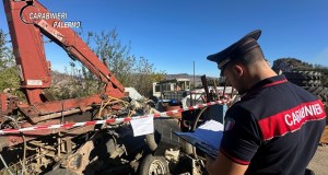 Discarica abusiva a Vicari scoperta dall’elicottero, denunciato un uomo