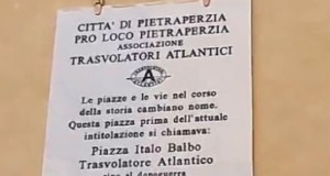 Pietraperzia, il sindaco del Pd scopre la targa al gerarca Balbo in piazza Matteotti